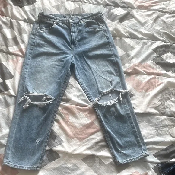 American Eagle Mom Jeans Sz 10 RN 54485 CA 03873 Women